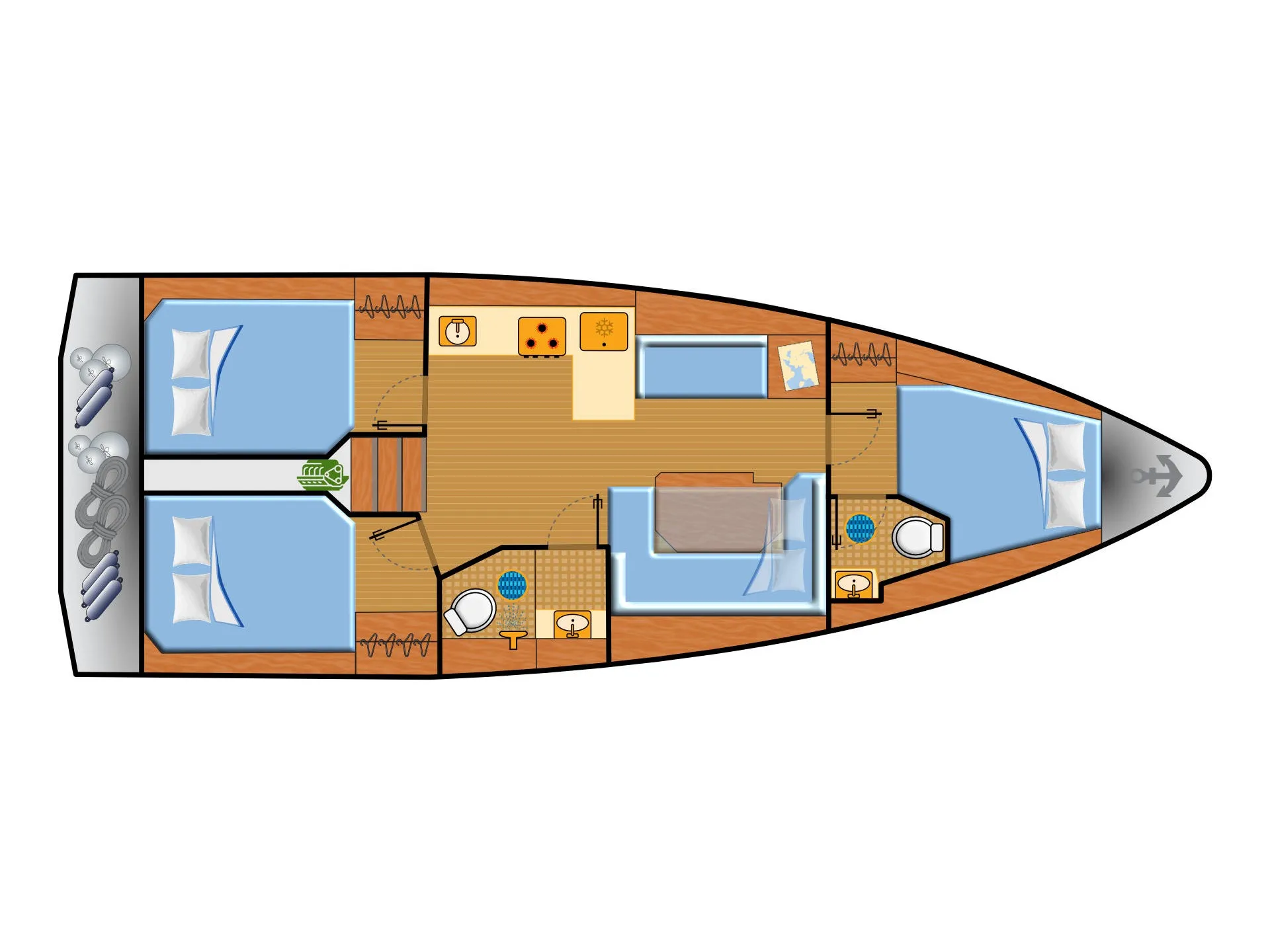 Bavaria 38 Cruiser Williams — фотография яхты 2