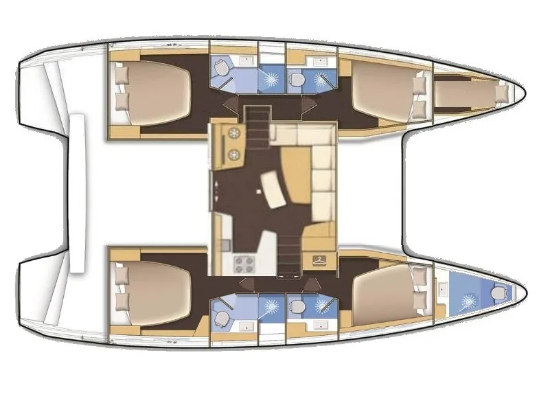Lagoon 42 Aenaos — yacht photo 2