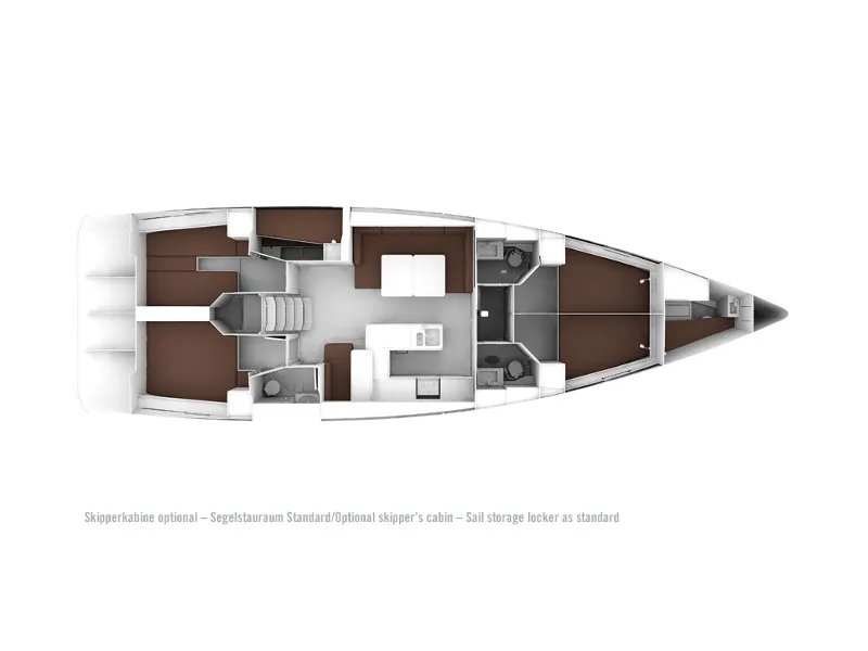 Bavaria Cruiser 56 AF-B56C — снимка на яхтата 2