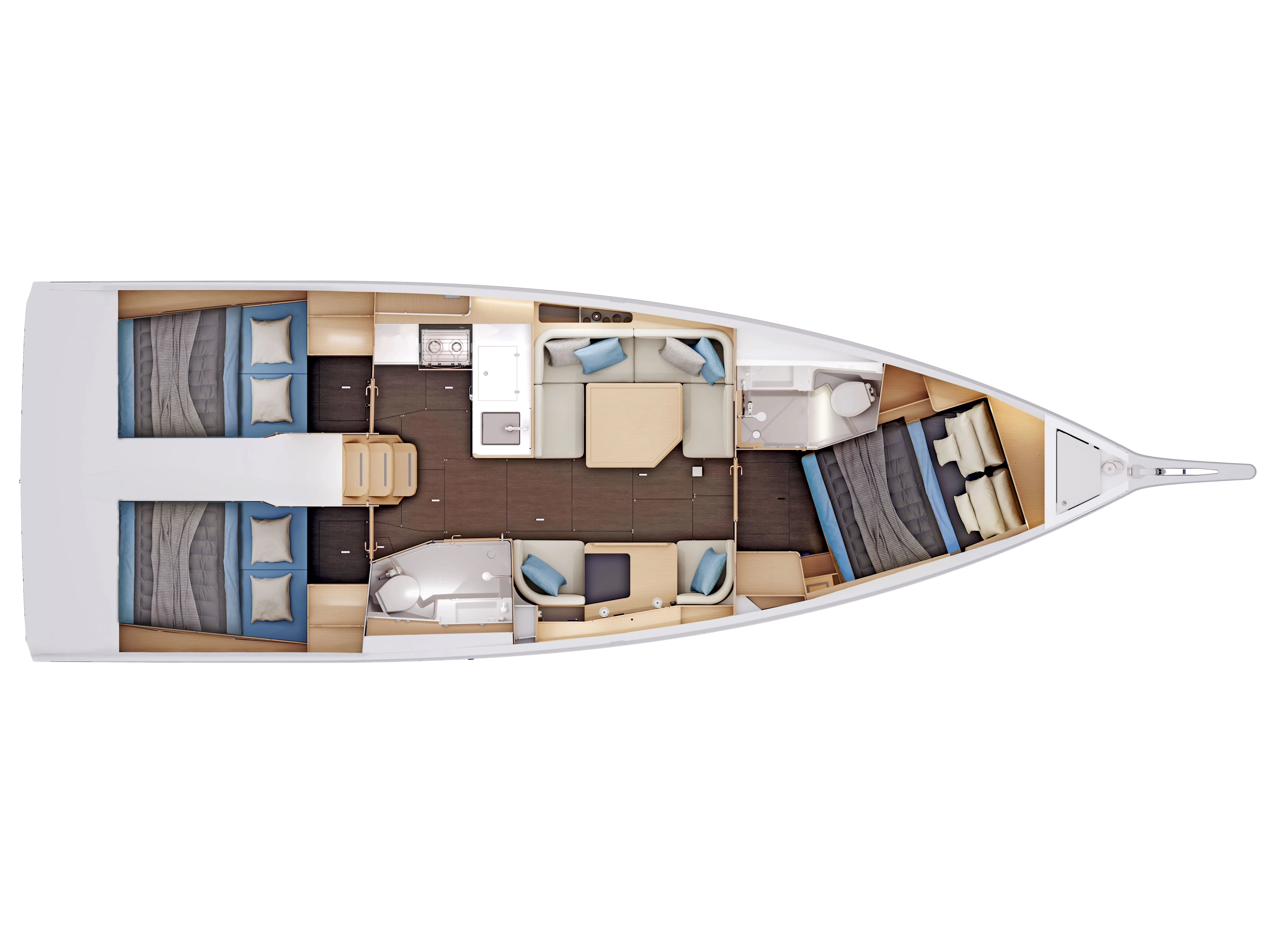 Sun Odyssey 415 XTC 4 U — фотография яхты 2