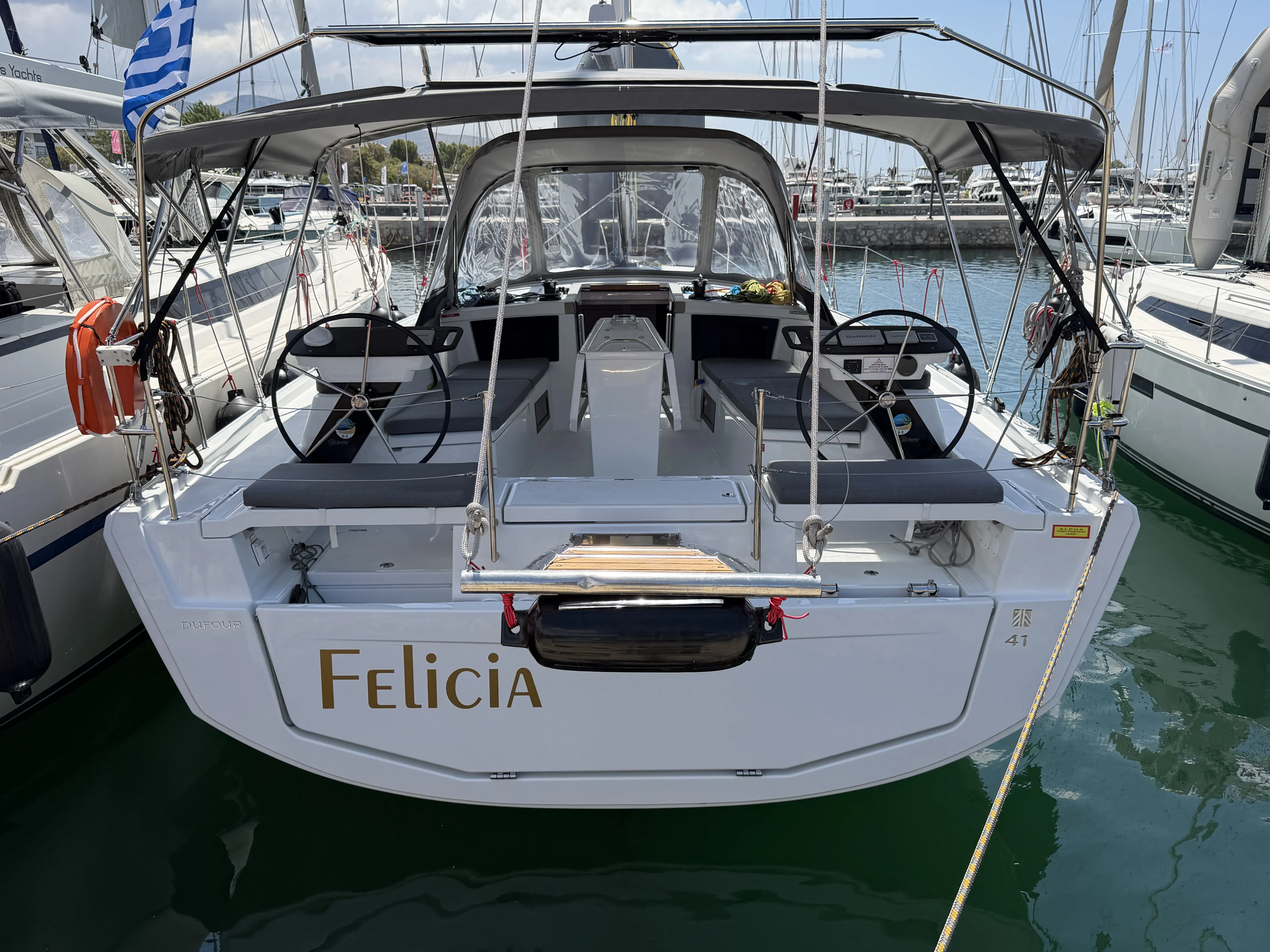 Dufour 41 S/Y Felicia — фотография яхты 12