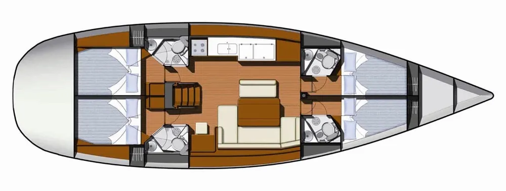 Sun Odyssey 49i ALMYRA — фотография яхты 4
