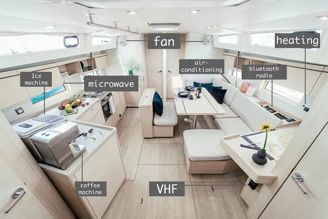 Oceanis 46.1 ZIA — yacht photo 22