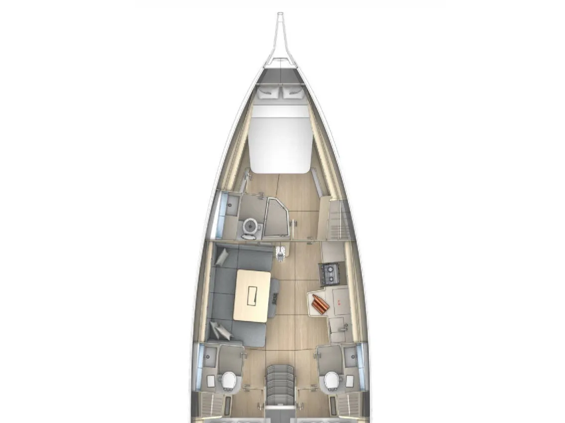 Dufour 41 S/Y Alessia — фотография яхты 2