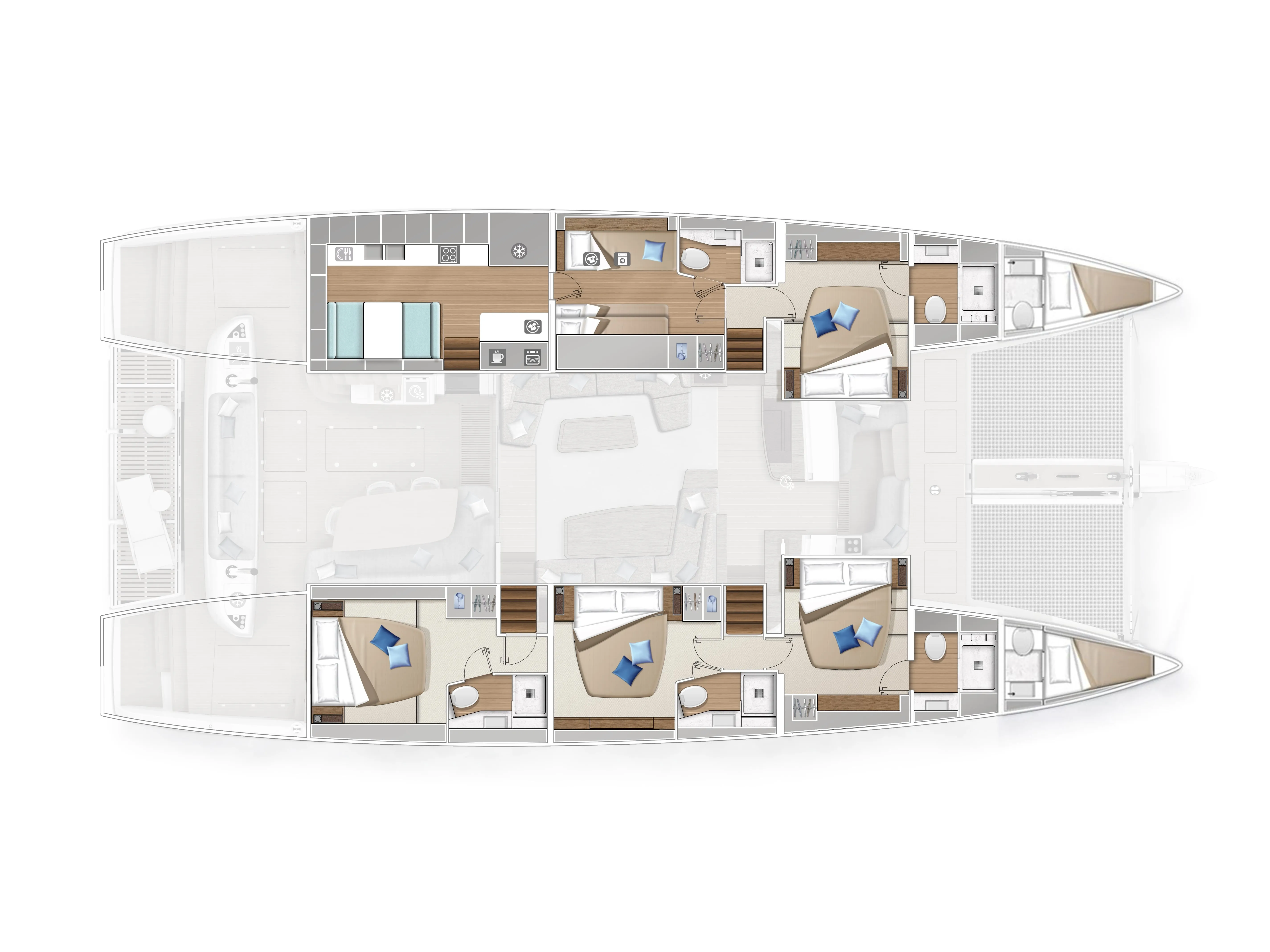 Lagoon Sixty 5 SAILUXE - Gloria — yacht photo 2