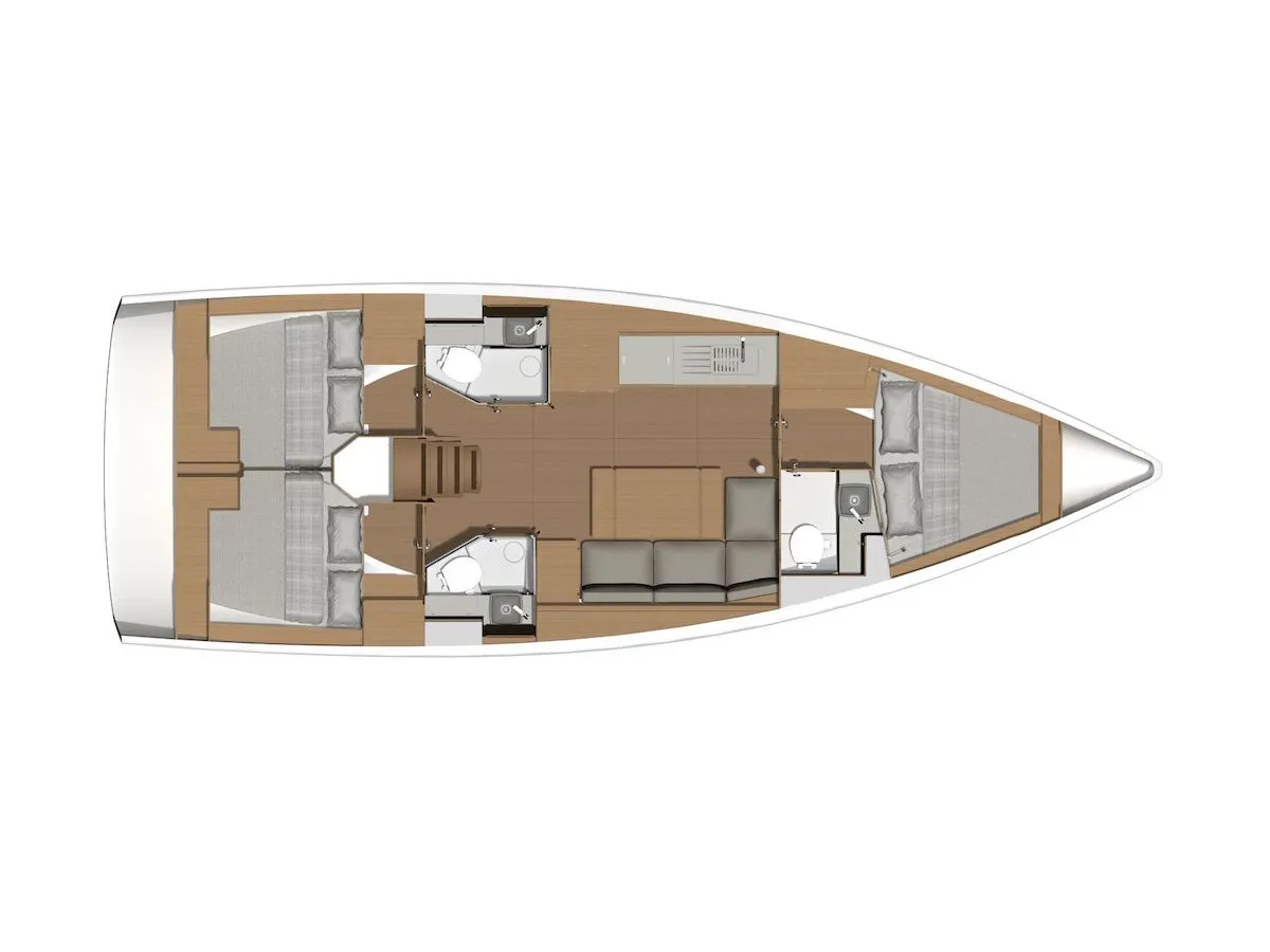 Dufour 390 Grand Large Musica — foto dello yacht n. 7