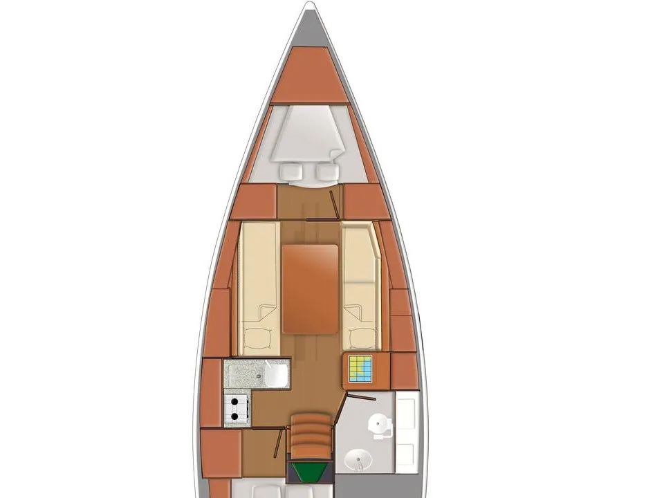 Sun Odyssey 319 Tatjana — фотография яхты 11