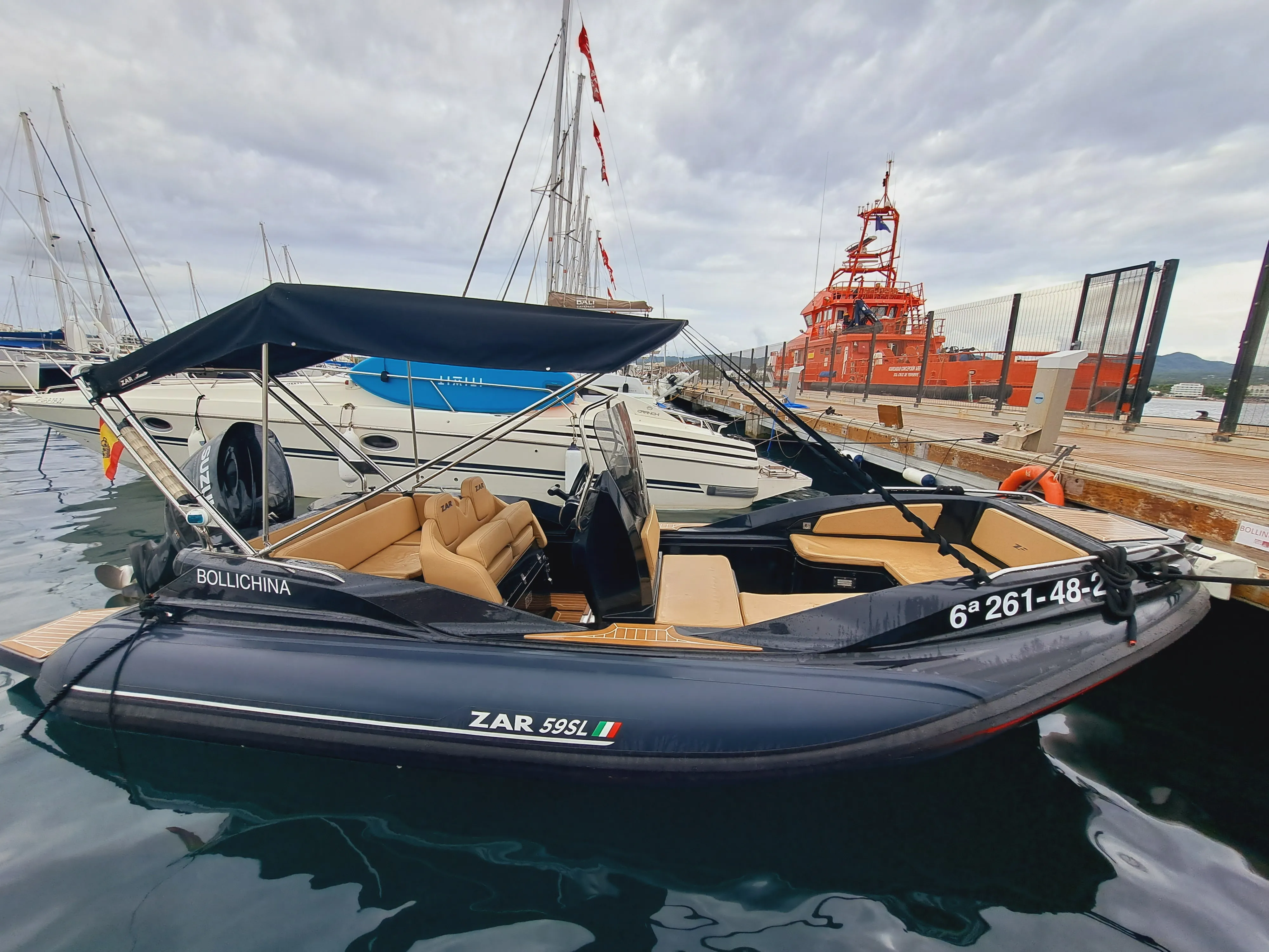 Zar 59 SL BOLLICHINA — fotografia jachty 2