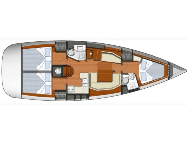 Sun Odyssey 42 i Triton (NEW sails 2021) — фотография яхты 4