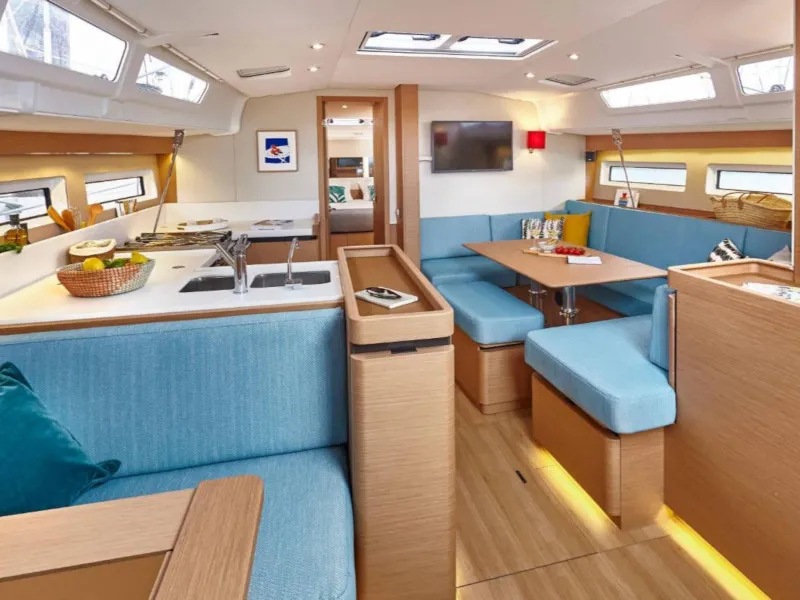 Sun Odyssey 490 Helia (A/C, Gen. 10kVA, Electric Winch NEW 2022) — yacht photo 4