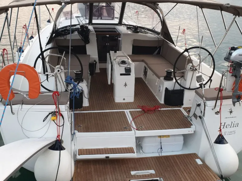 Sun Odyssey 490 Helia (A/C, Gen. 10kVA, Electric Winch NEW 2022) — yacht photo 7