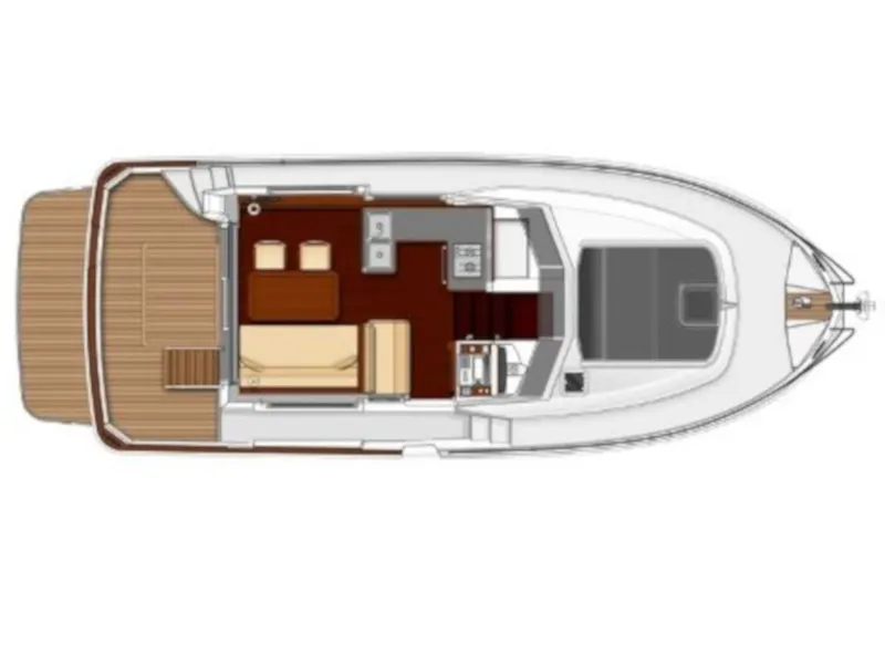 Swift Trawler 34 Fly Blue Sky — фотография яхты 12
