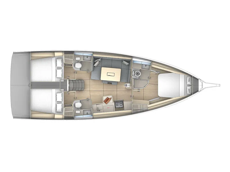 Dufour 41 Grand Large MOMA — yacht photo 10