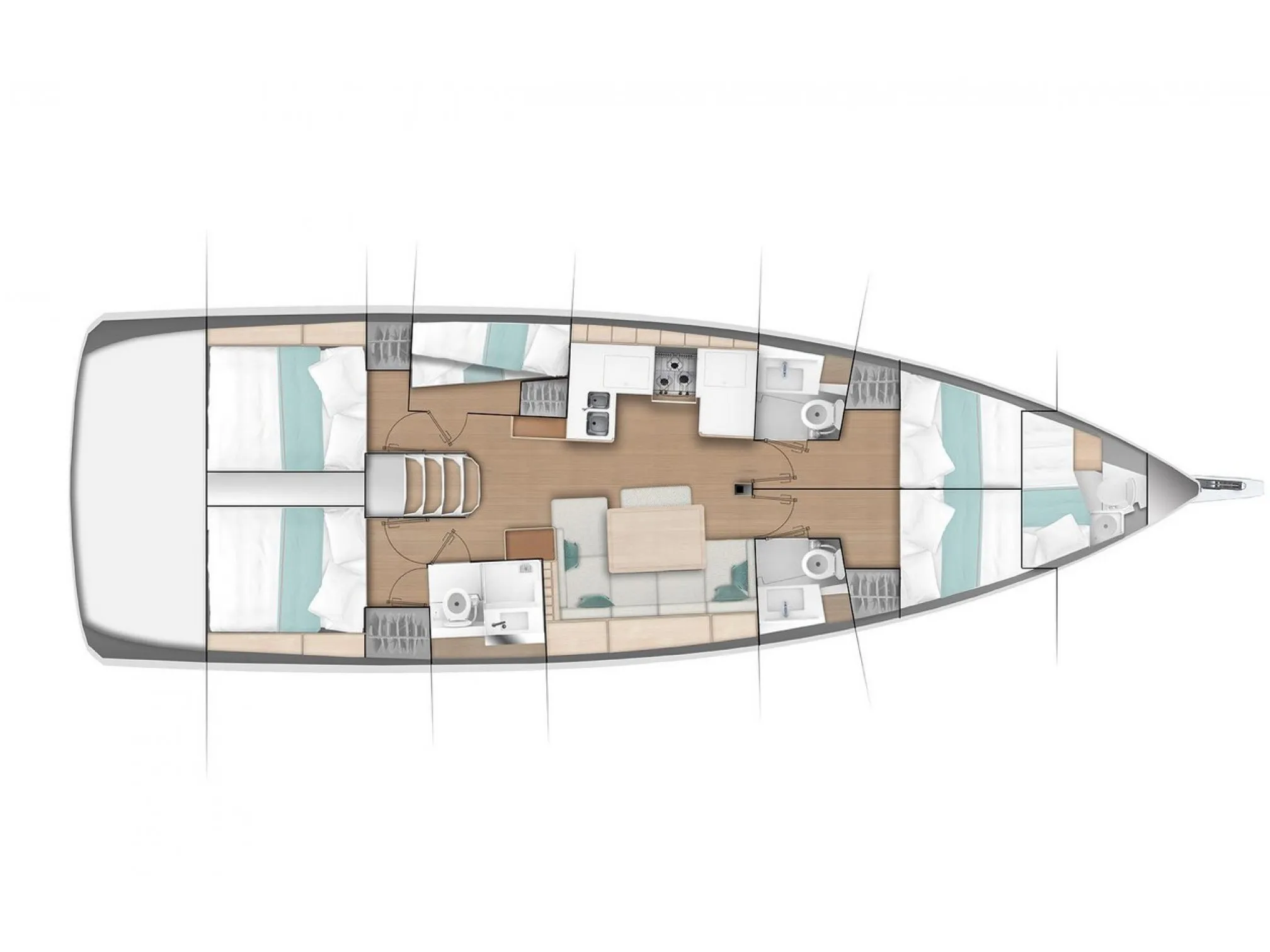Sun Odyssey 490 Nonna — yacht photo 17