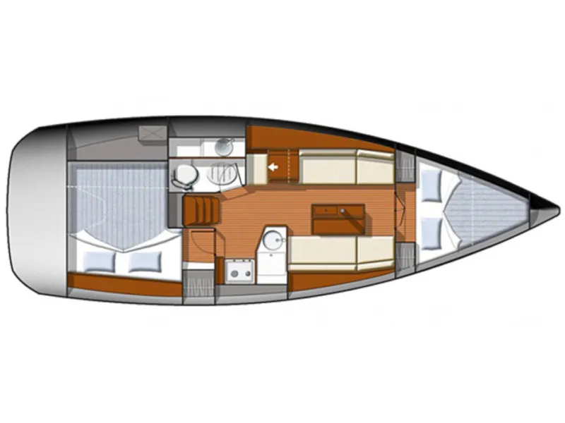 Sun Odyssey 33i Omega的游艇照片 3