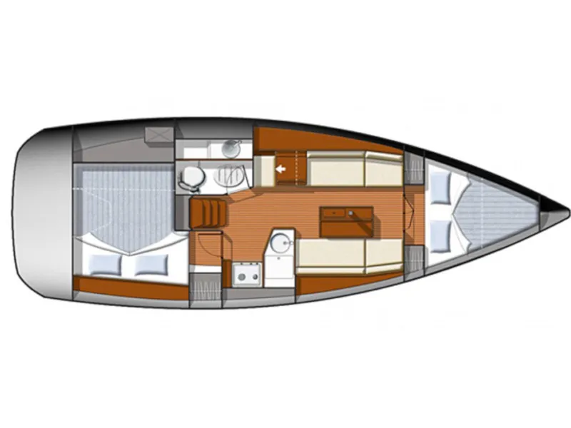 Sun Odyssey 33i Britannia — jahtikuva 2