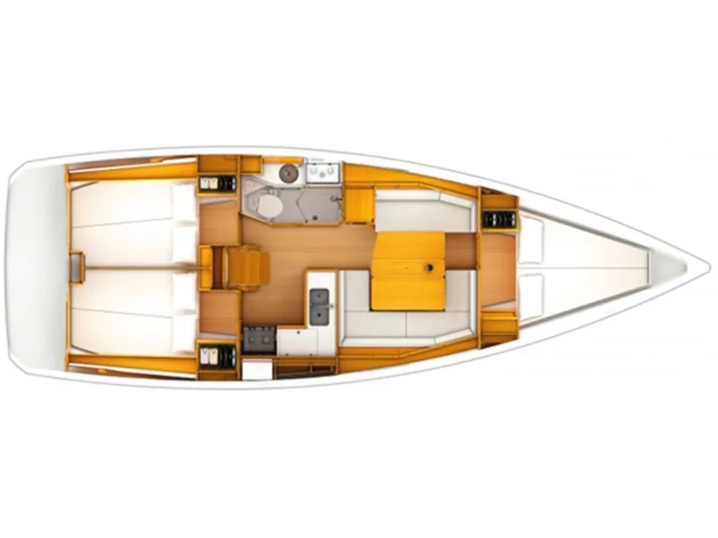 Sun Odyssey 389 Geneva — фотография яхты 4