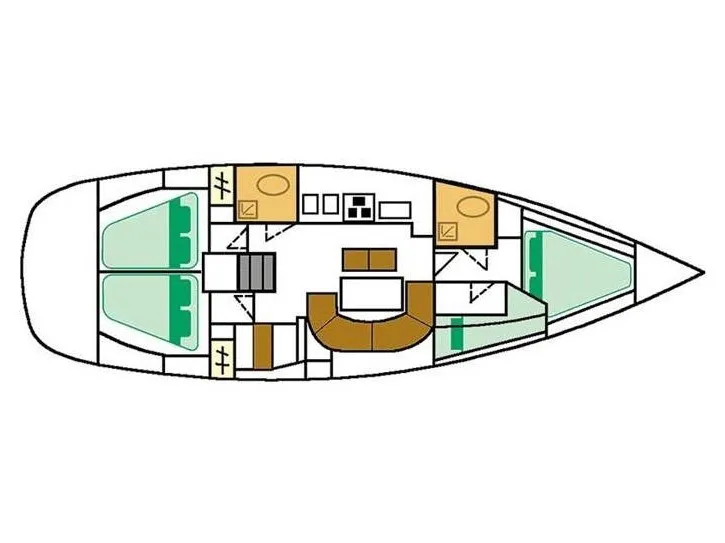 Oceanis 411 Erika — фотография яхты 8