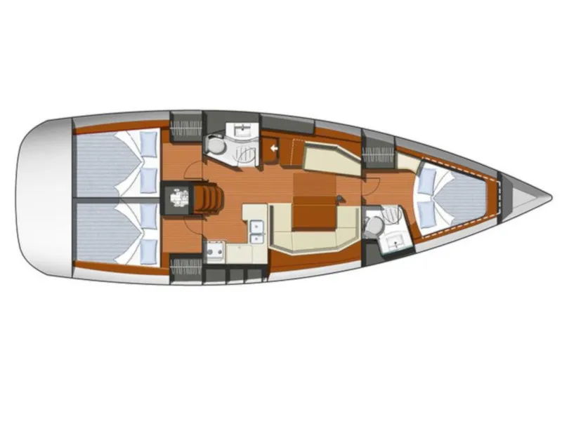 Sun Odyssey 42 Praha — jahtikuva 2