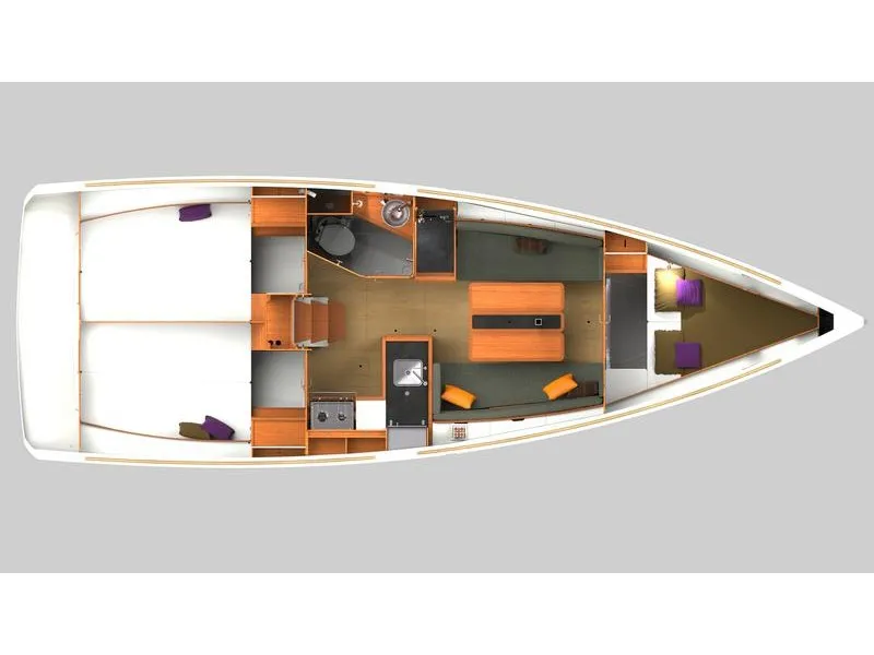 Sun Odyssey 349 Wind Kiss — foto dello yacht n. 2