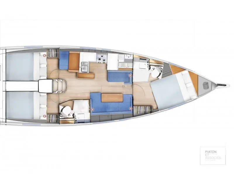 Sun Odyssey 410 Deba — фотография яхты 7