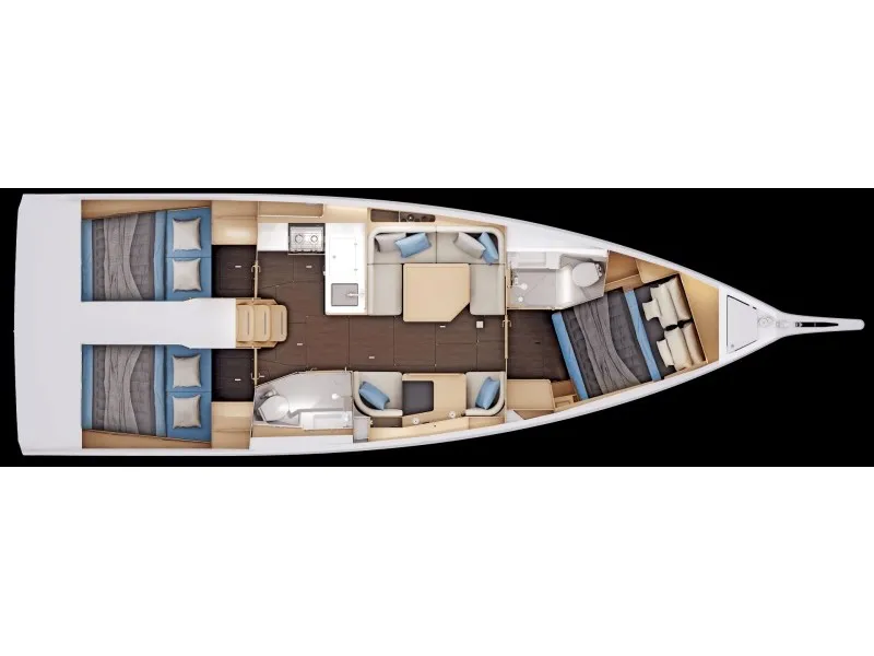 Jeanneau Sun Odyssey 415 NEW 415 — tekne fotoğrafı 1