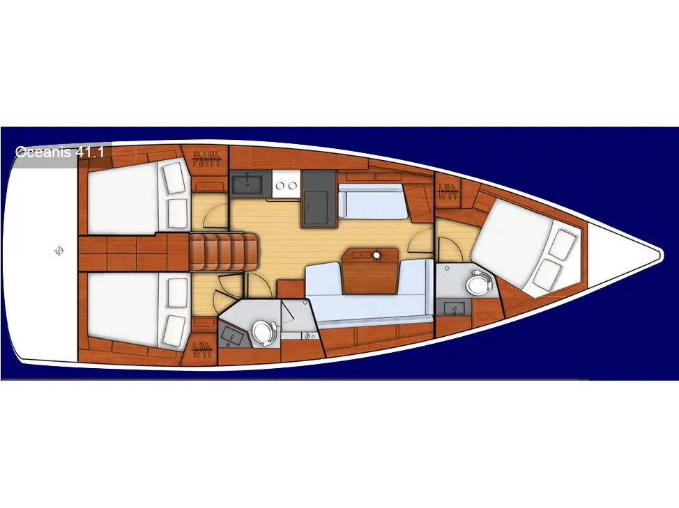 Oceanis 41.1 AGINOR "Sails 2025" — foto del yate n.º 9