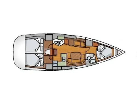 Sun Odyssey 42 i POSEIDON — tekne fotoğrafı 2
