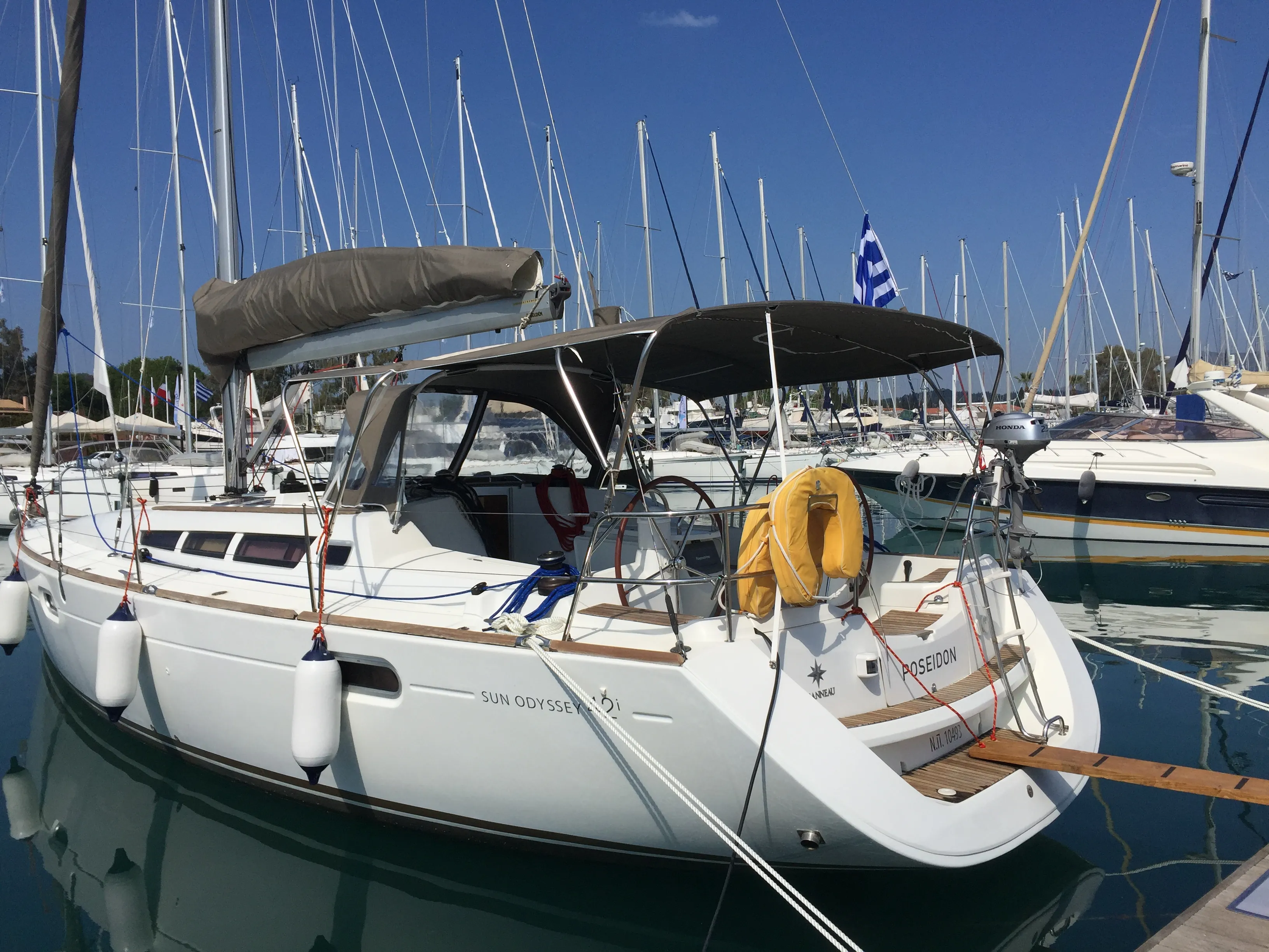 Sun Odyssey 42 i POSEIDON — tekne fotoğrafı 1