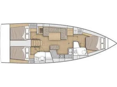 Oceanis 40.1 LA MER — fotografia jachty 2