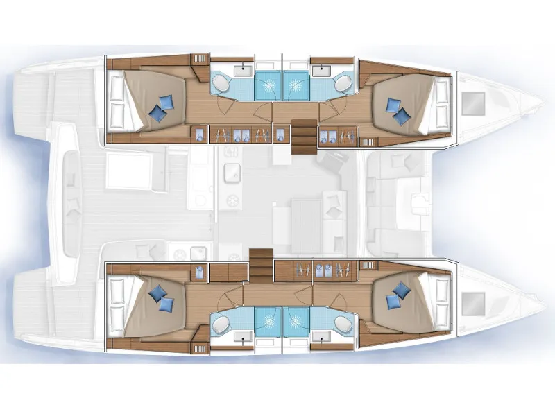 Lagoon 46 Sundowner — jahifoto 2
