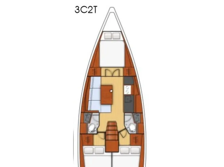 Oceanis 38.1 Follia — yacht photo 2