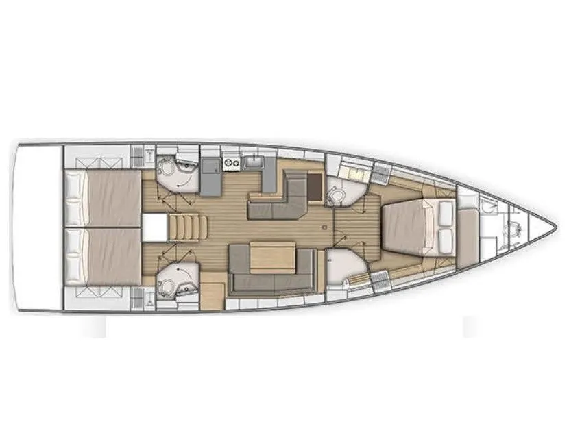 Oceanis 51.1 — yacht photo 14