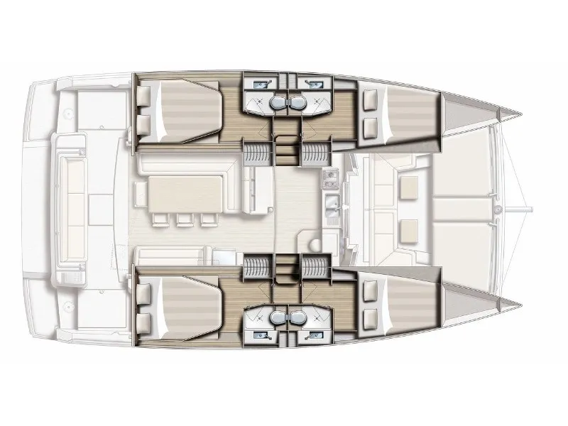 Bali 4.1 Summertime (WM, Inverter) — yacht photo 14