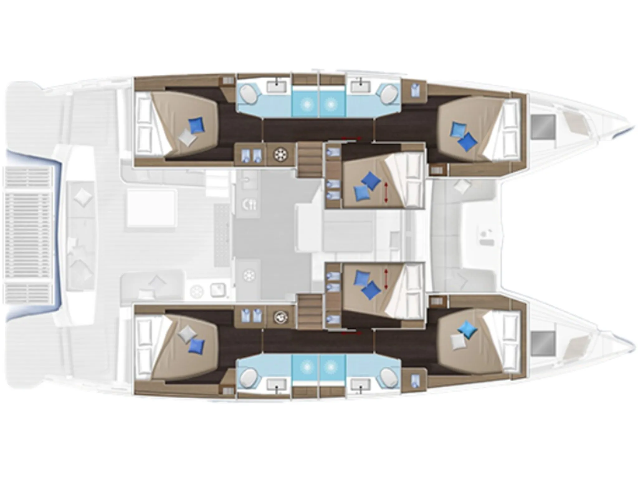Lagoon 51 DEB ELLI — yachtbillede 2