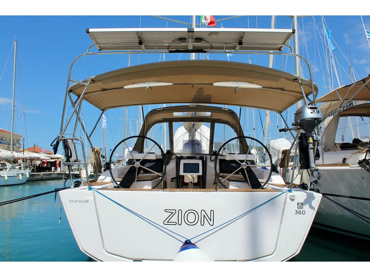 Dufour Yachts Dufour 360 Grand Large Zion — фотография яхты 1