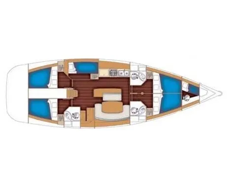 Cyclades 50.5 Joker (A/C - Generator - Refit 2022) — fotografia jachty 2