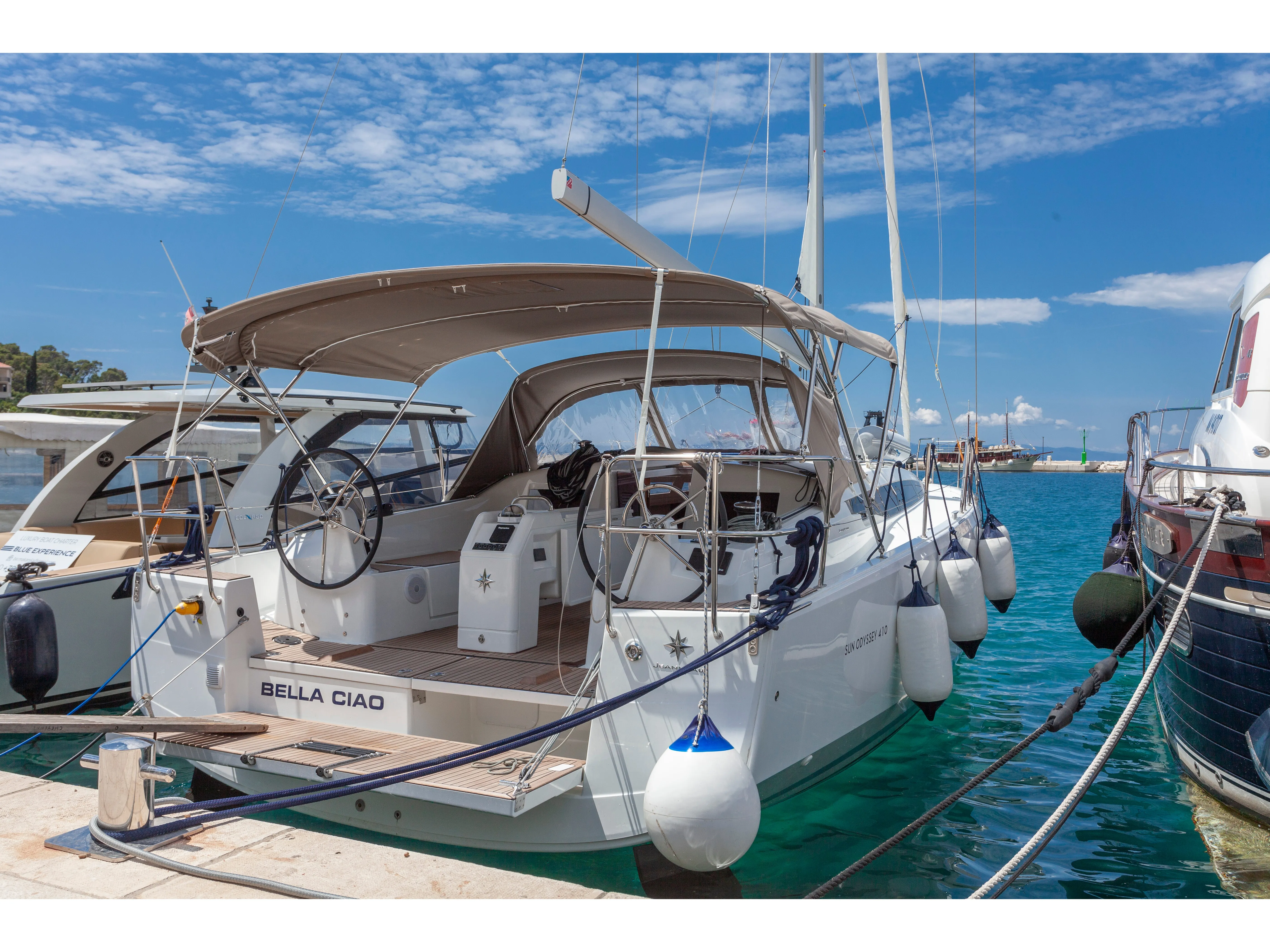 Jeanneau Sun Odyssey 410 Bella Ciao — фотография яхты 1
