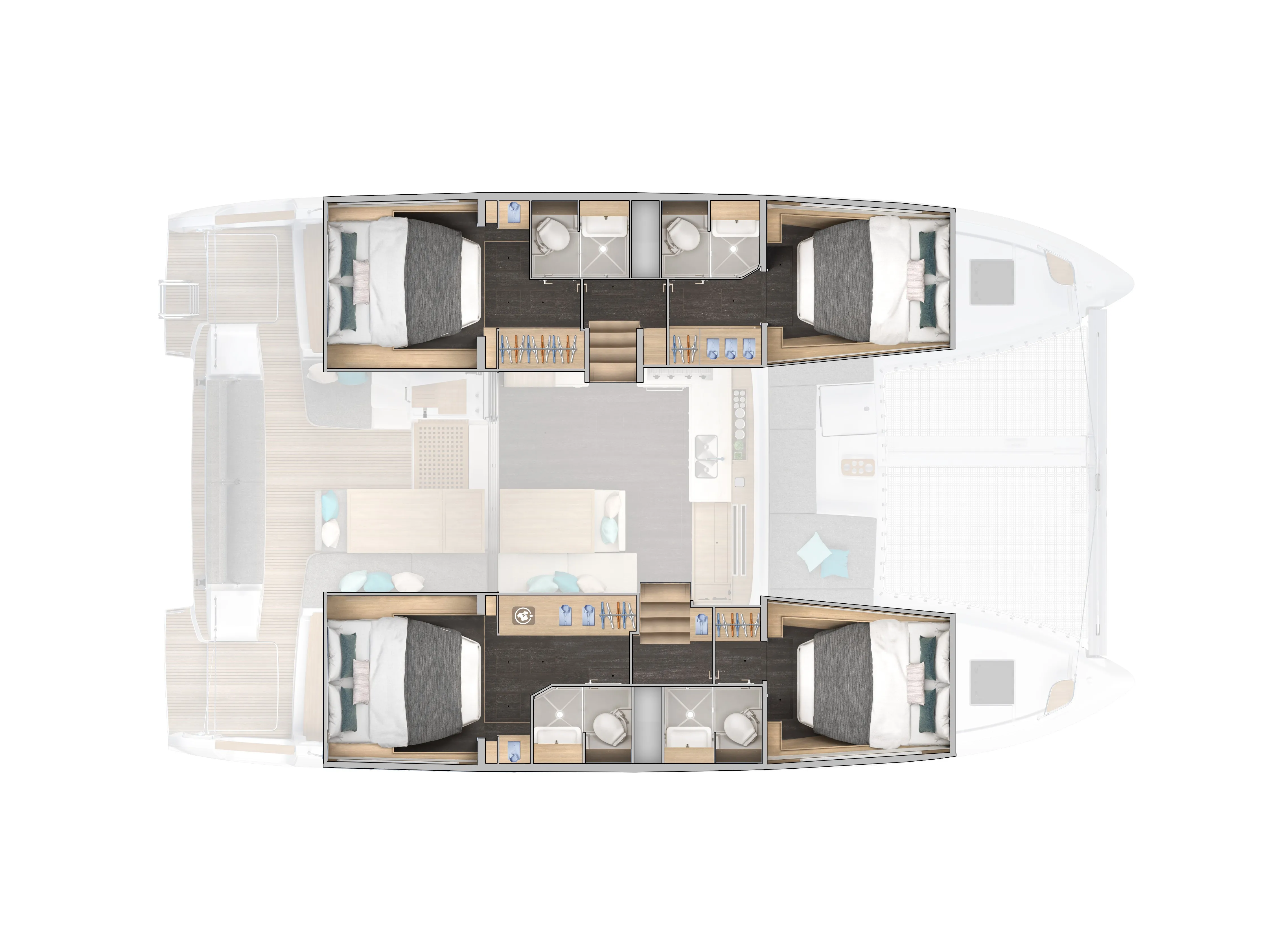 Lagoon 43 Tuco - Premium line — yacht photo 2