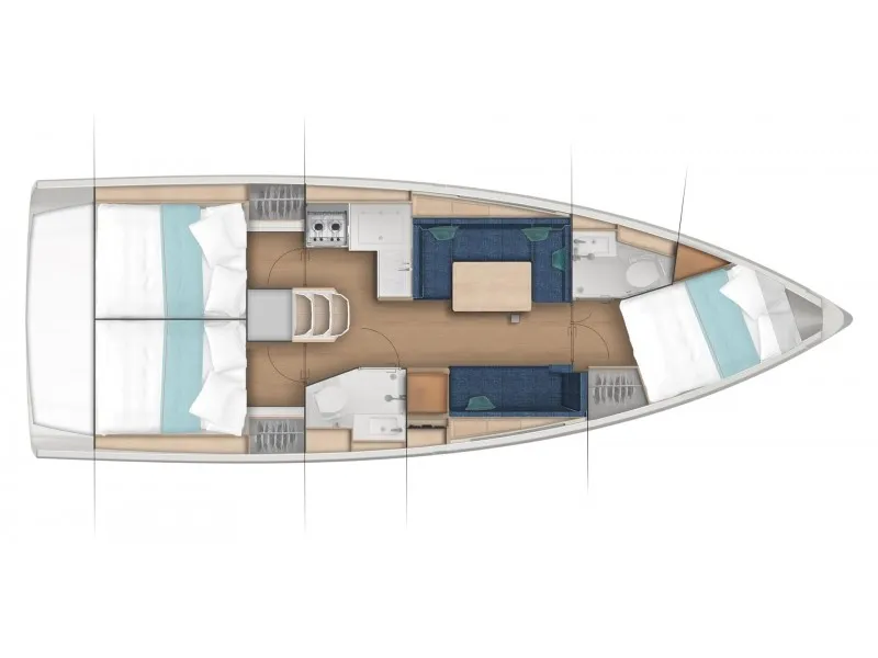 Sun Odyssey 380 Bura Kiss — jahtikuva 10