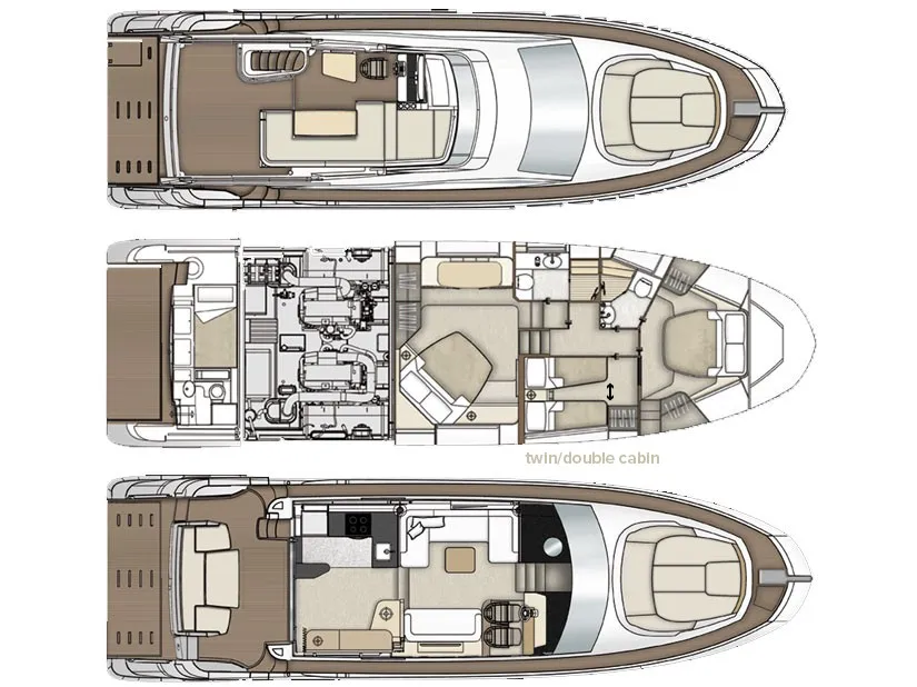Azimut 55 BE HAPPY — yacht photo 24
