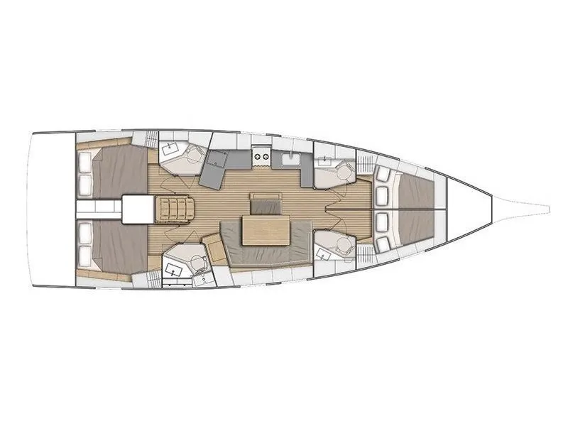 Oceanis 46.1 Skat — фотография яхты 20