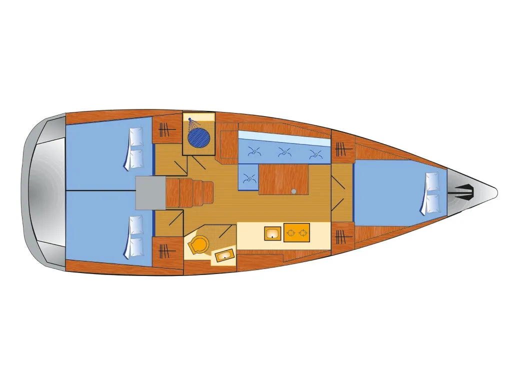 Oceanis 38.1 Flip — фотография яхты 12