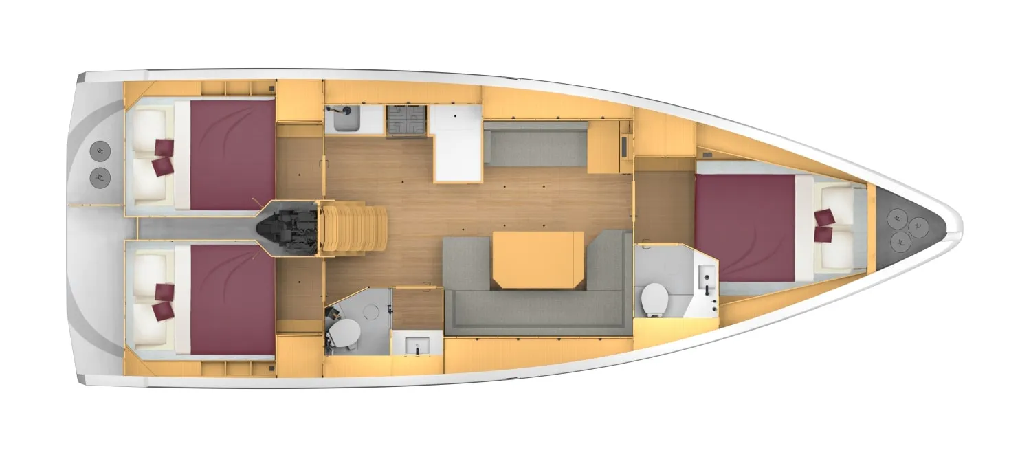 Bavaria C42 Seaduction — снимка на яхтата 2