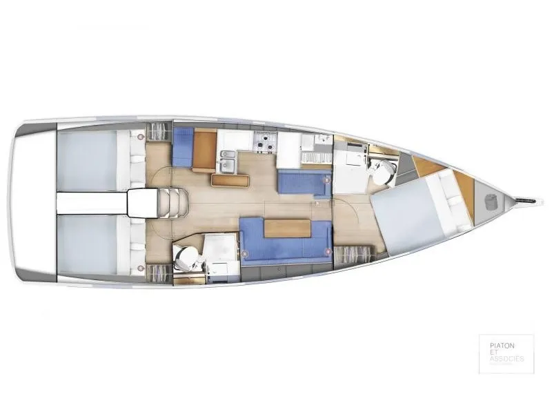 Sun Odyssey 410 Intrepida — yacht photo 7