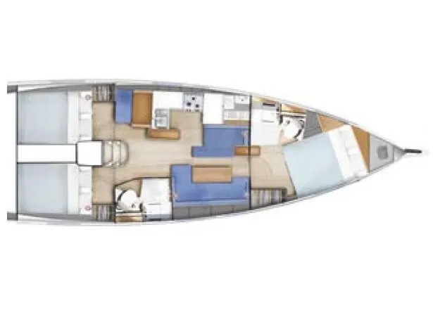 Sun Odyssey 410 The song is you — yacht photo 8