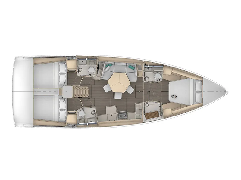 Dufour 44 Vera — фотография яхты 20