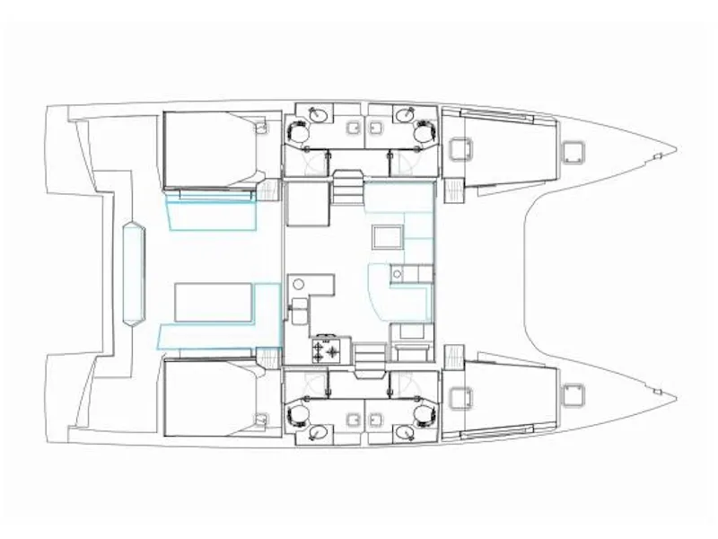 Nautitech 46 Fly Harmony Planet — yacht photo 2