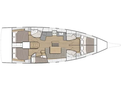 Oceanis 46.1 Layla — tekne fotoğrafı 11