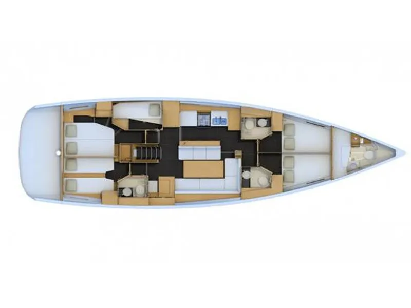 Jeanneau 54 YELMO — фотография яхты 3